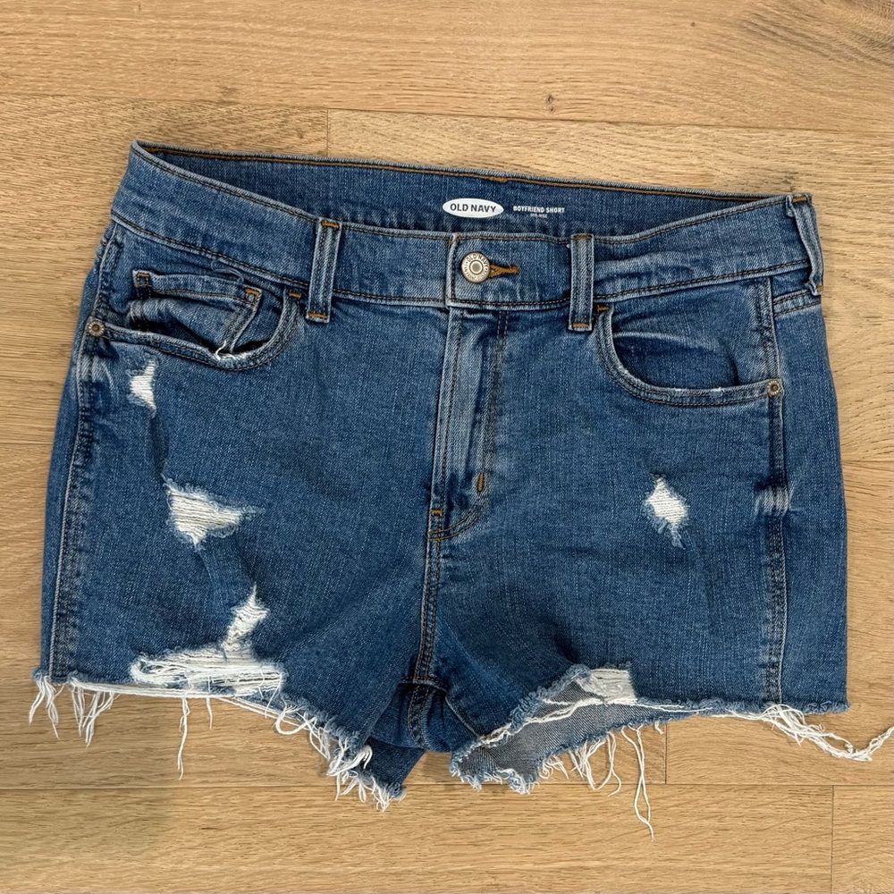 Old Navy Distressed Denim Shorts